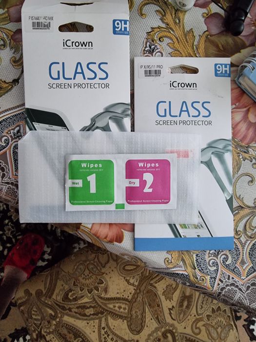 Защитное стекло для айфон 10,11 11про,11про мах новое привез.с Кореи