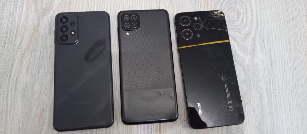 Телефоны на запчасти Samsung A12 A23 и xiaomi 12