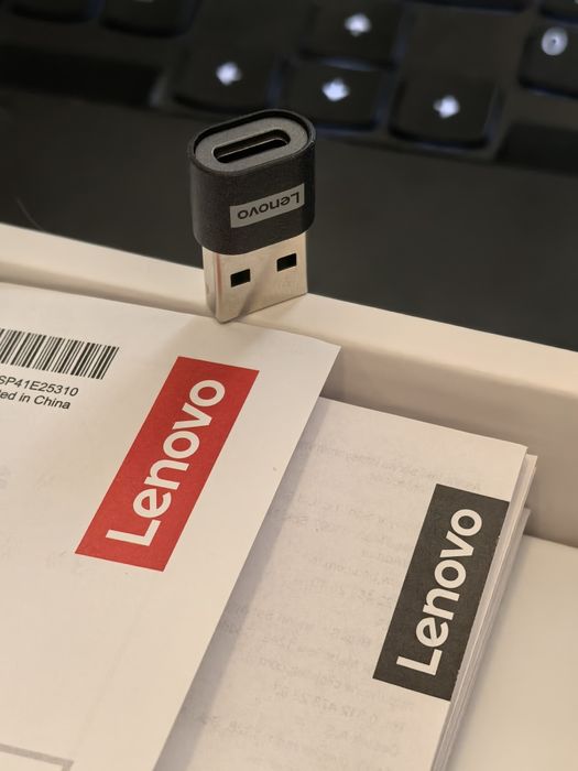 Слушалки с микрофон Lenovo Go ANC USB wired Headset