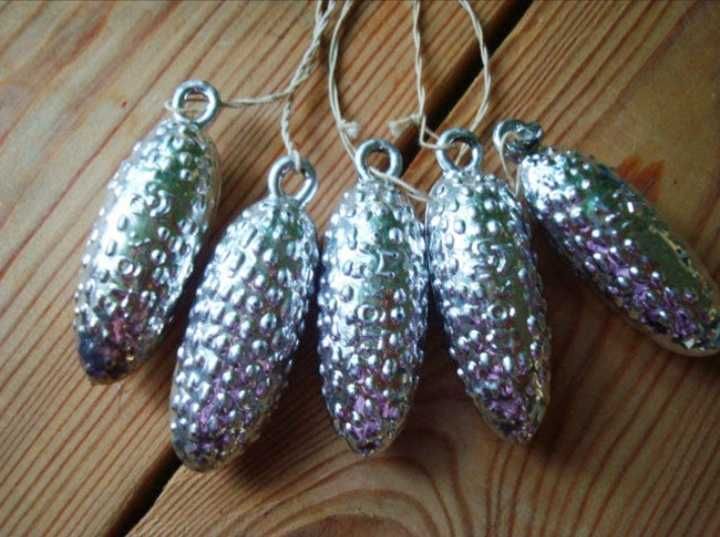 Винтажные ёлочные игрушки