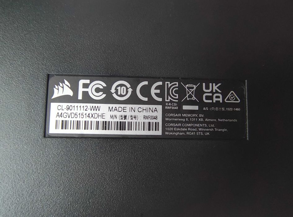 Fan controller Corsair iCUE Commander CORE XT RGB.
