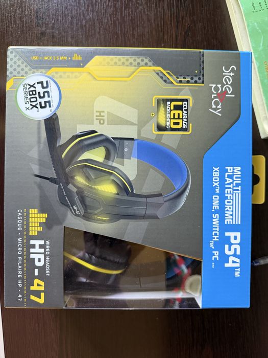 Steelplay HP-47 Simli O‘yin Quloqchini