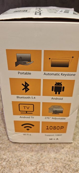 Videoproiector Led  WiFi + Bluetooth
