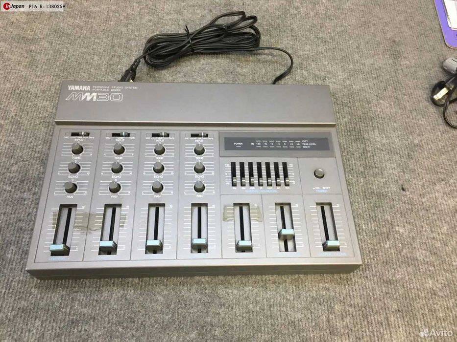 Yamaha MM30 винтажный аналоговый микшер