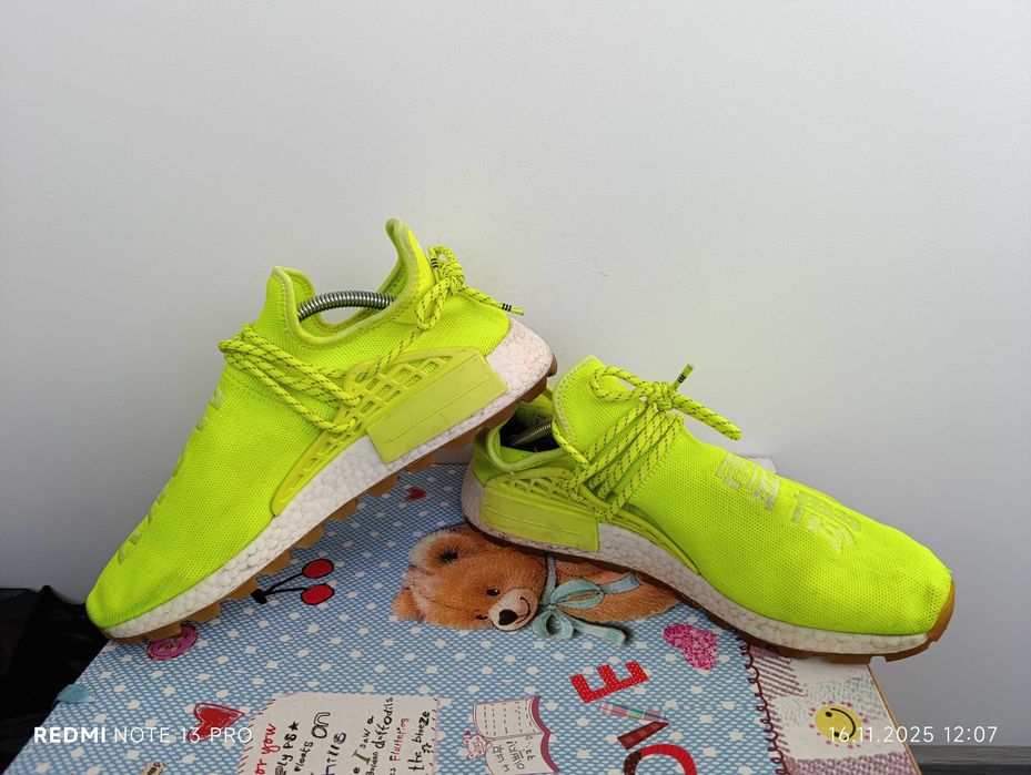 adidas x Pharrell NMD Hu Trail Know/Soul''оригинални маратонки 44 номе