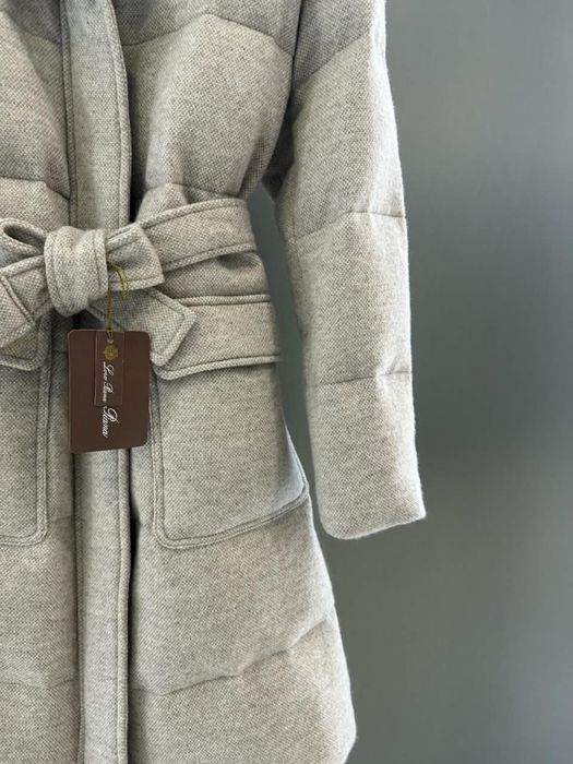 Палто с косъм от норка Loro Piana
