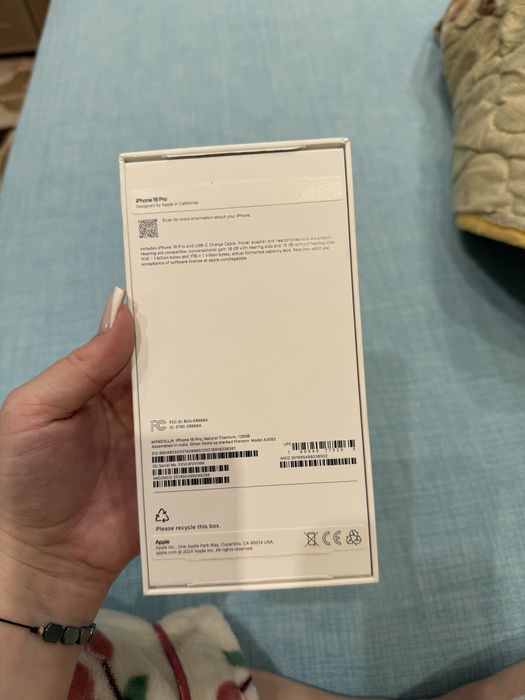 Продам айфон 16про за 485000