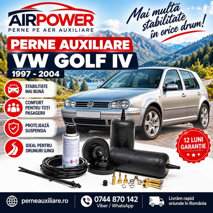 Perne auxiliare perne pe aer vw golf IV 1997-2004