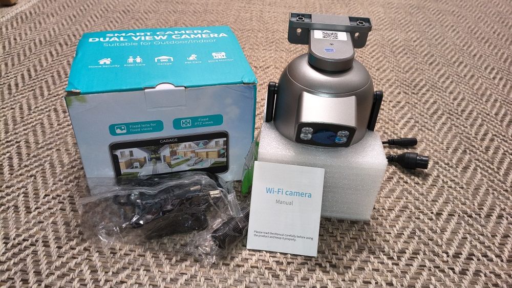 Cameră supraveghere wifi (dublă)