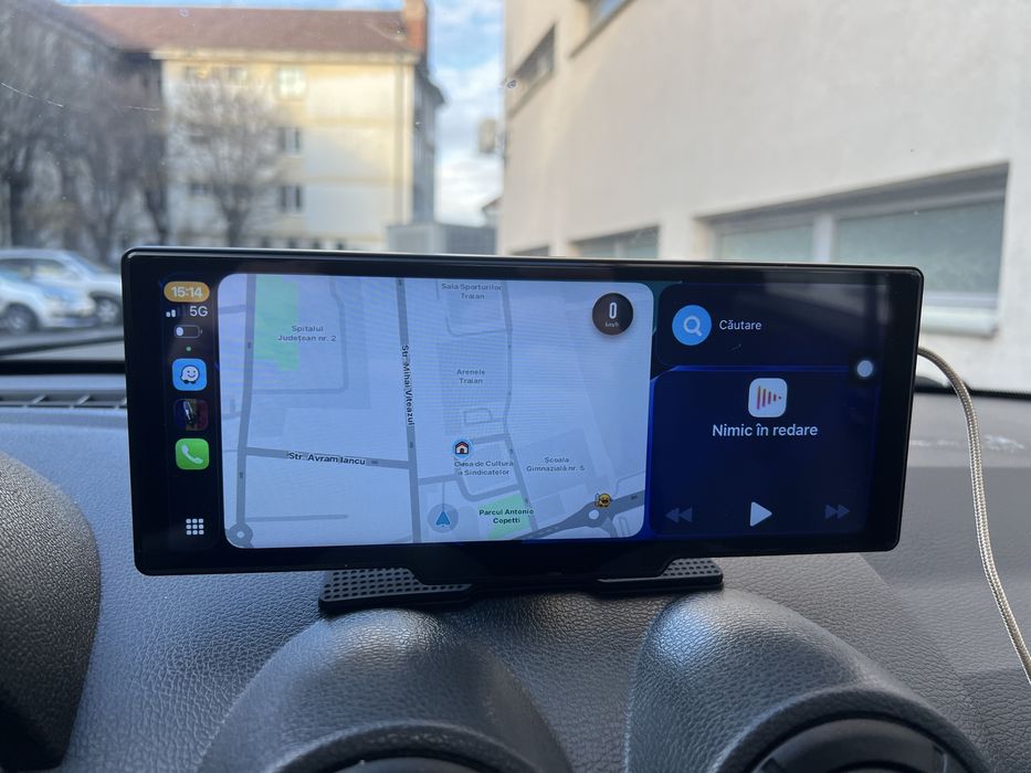 Navigatie Universala Auto AppleCarPlay Andoid Auto Waze