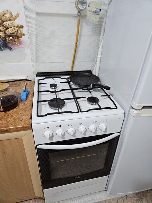 Электро и газ плита