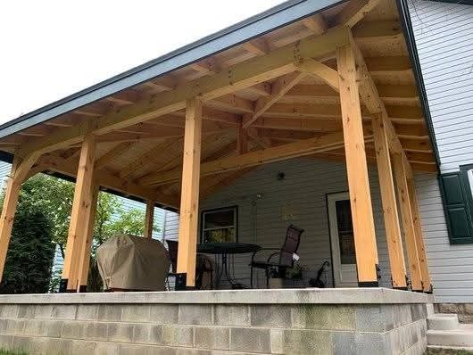 Foișoare terase din lemn