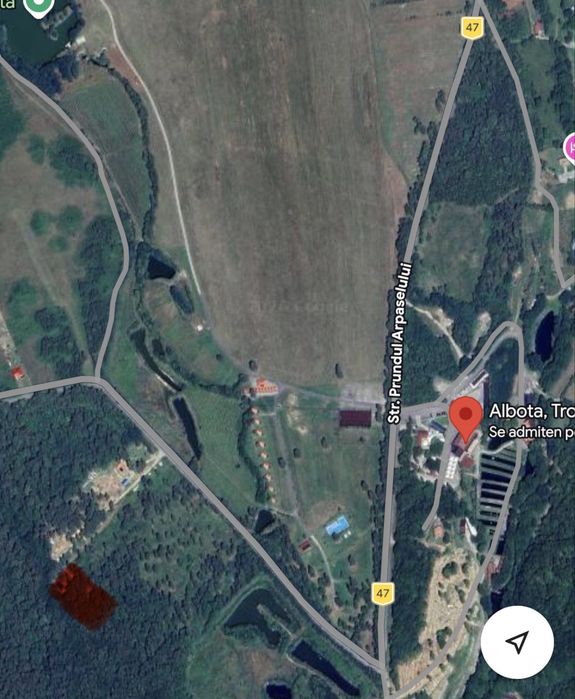 Teren langa pastravaria Albota