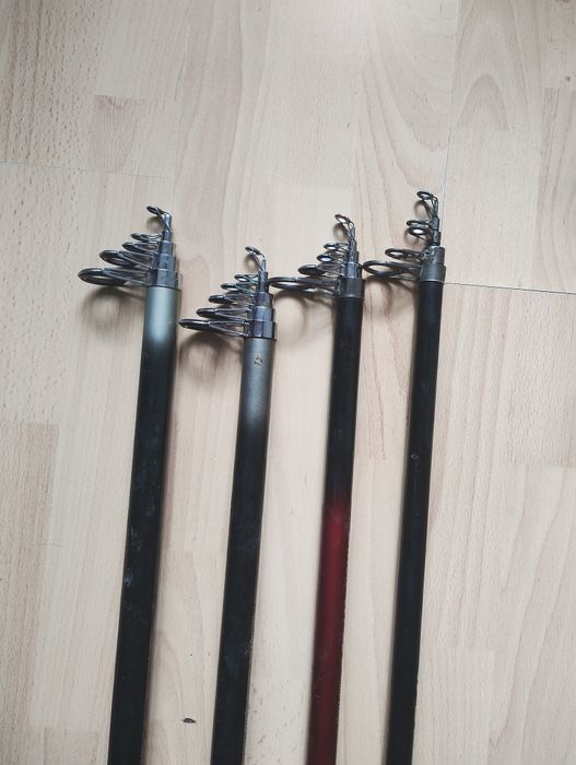 Телескопи с водачи въдици за риболов