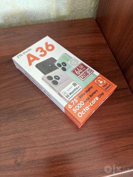 ZTE Blade A36 Black