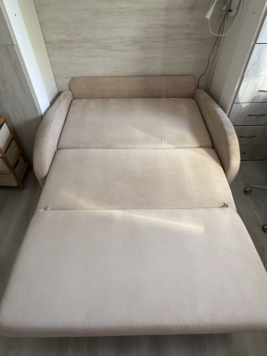 Canapea extensibila bej