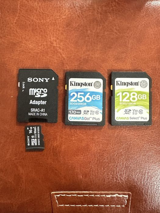 SD карты, флеш накопители