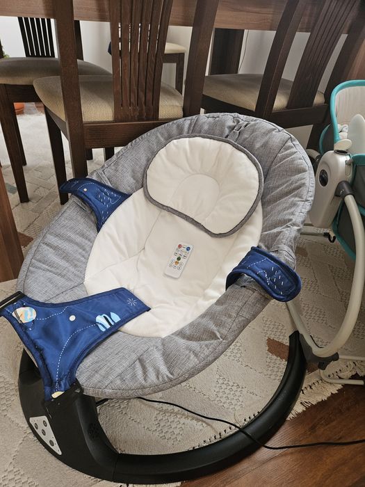 Бебешка електрическа люлка little bird кошче столче новородено