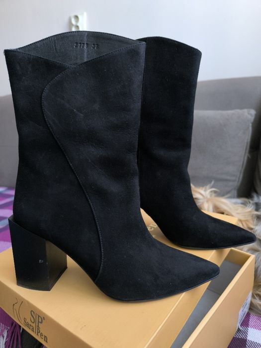 Боти велур Sara Pen