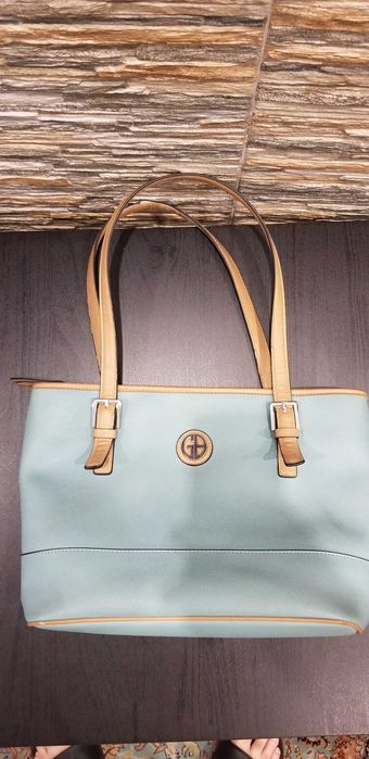 Сумочка женская голубая