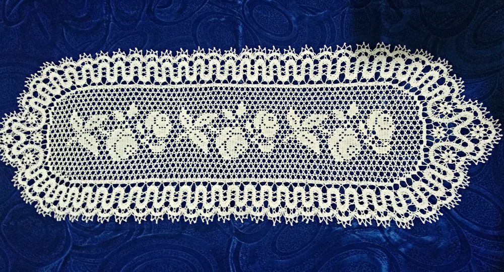 Вязанные салфетки