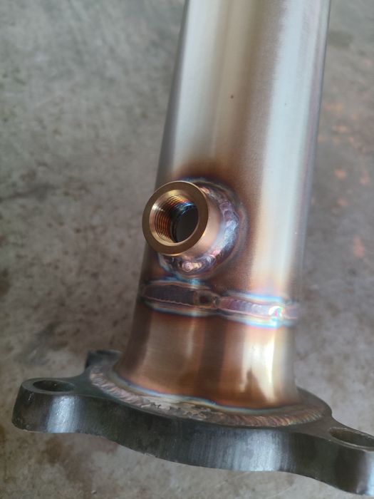 Downpipe Audi A4 b8 Даунпайп
