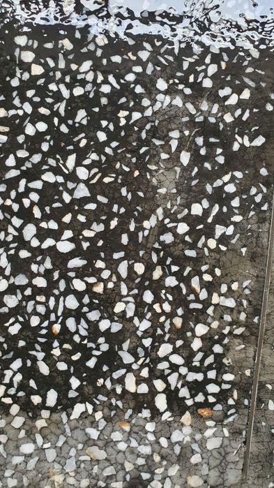 Мозайка куямиз мрамрная крошкадан шлифовка полировка