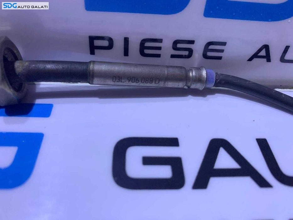 Senzor Sonda Temperatura Gaze Evacuare Inaintea Filtrului de Particule Audi A4 B8 2.0 TDI CAGA CAGB CAGC CAHA CAHB 2008 - 2012 Cod 03L906088D [B0063]