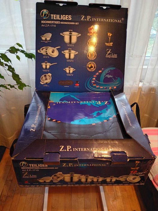 Комплект кухненски съдове на фирма  ЦЕПТЕР