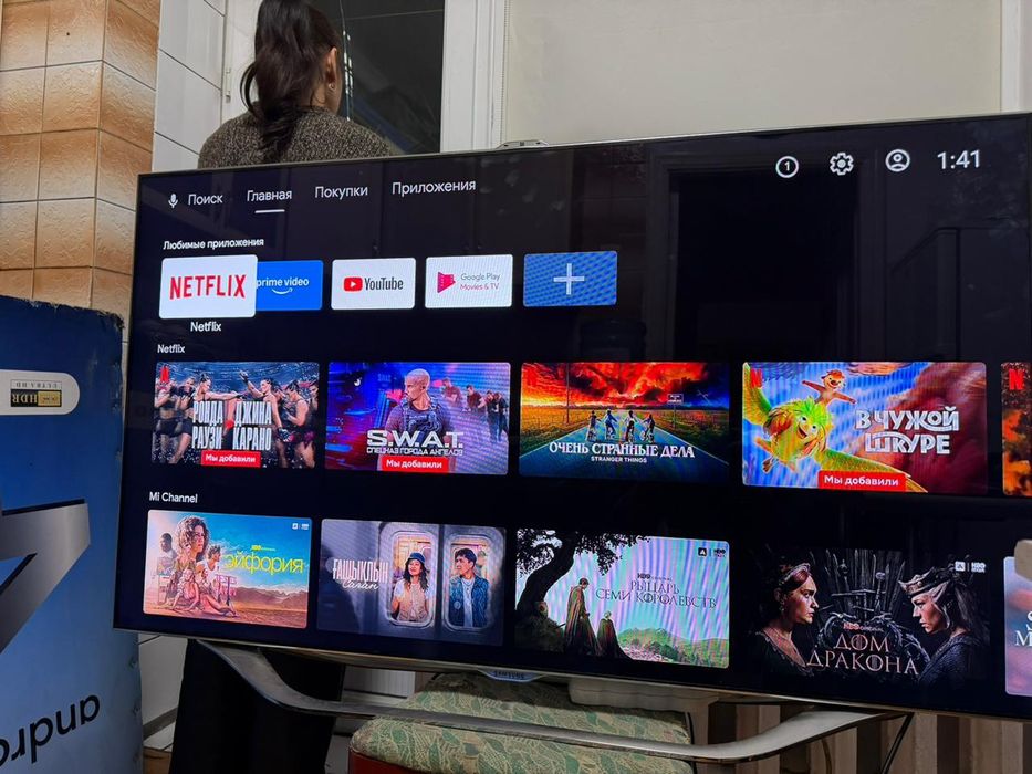 Samsung 140 см smart tv телевизор