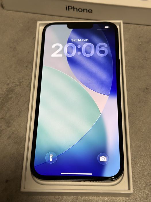 iPhone 14 Plus 128GB 91% baterie cutie telefon impecabil