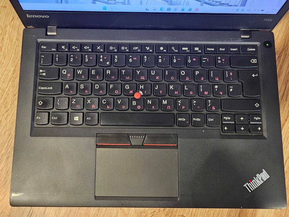 Lenovo ThinkPad T450s 14 inch | i5-5300U 2.90 Ghz/ 8GB RAM / 256GB SSD / 4G LTE / Win 11 + Office / 3+ часа батерия
