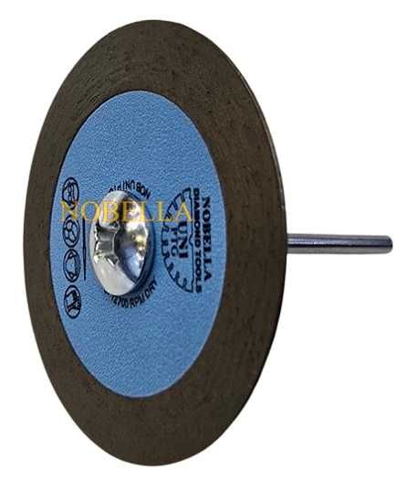 МИНИ ДИАМАНТЕН ДИСК UNI PTG50R Ø50 мм. комплект с ос Ø3 мм.