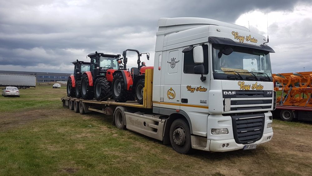 Transport agabaritic trailer lowbed