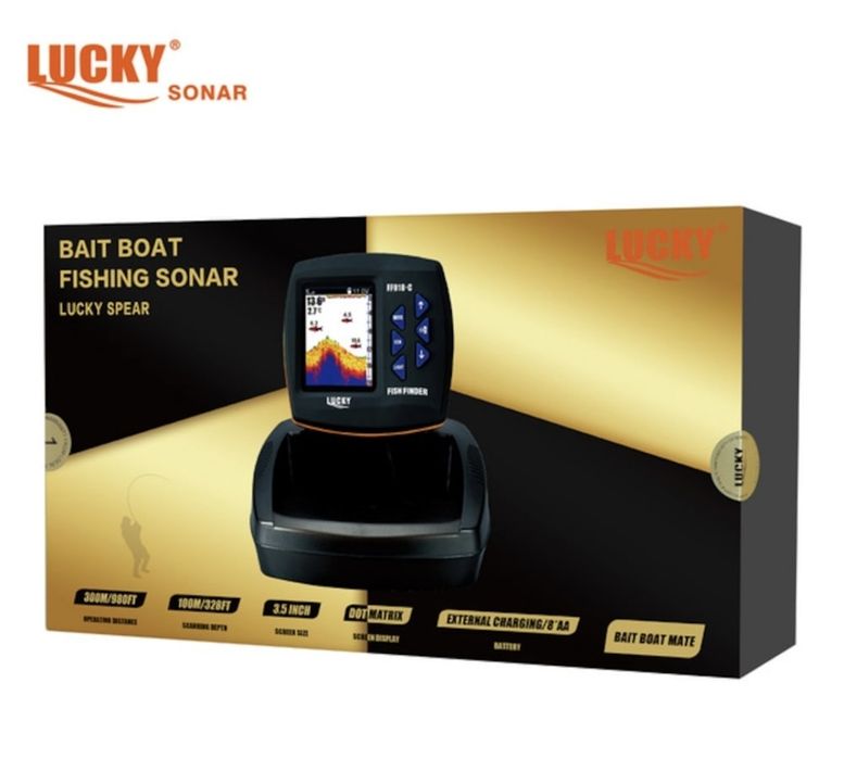 Безжичен Сонар за лодка за захранка LUCKY FF918 CWL