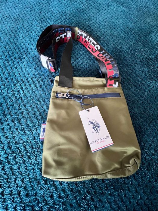 U.S. POLO ASSN. Bodybag Military Green Limited - ORIGINAL BY U.S.A