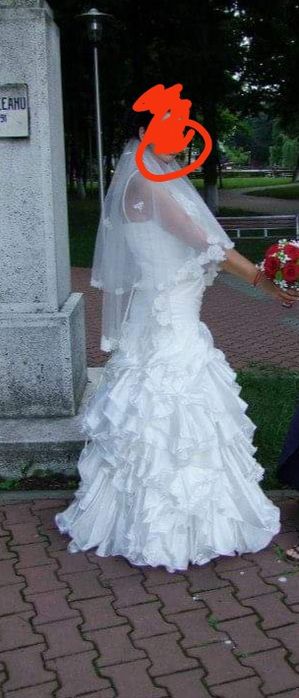 Rochie de mireasa mărime $/M
