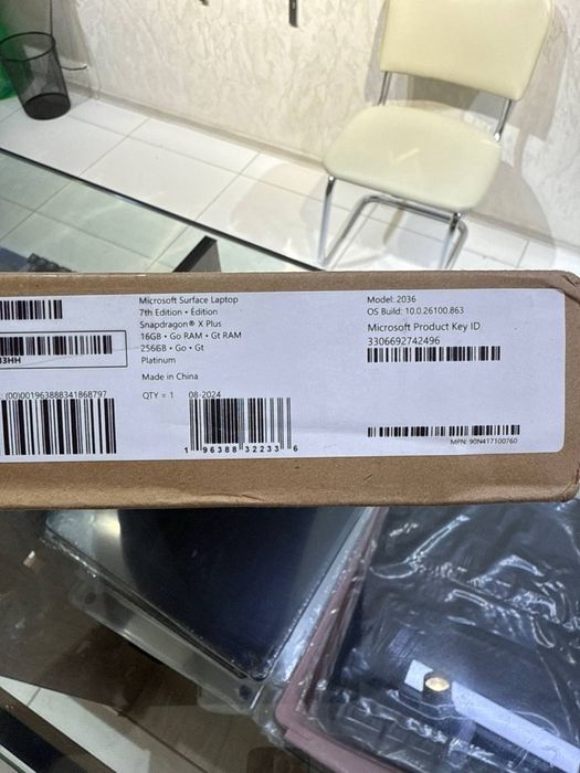 Microsoft Surface laptop 7 (Platinum)