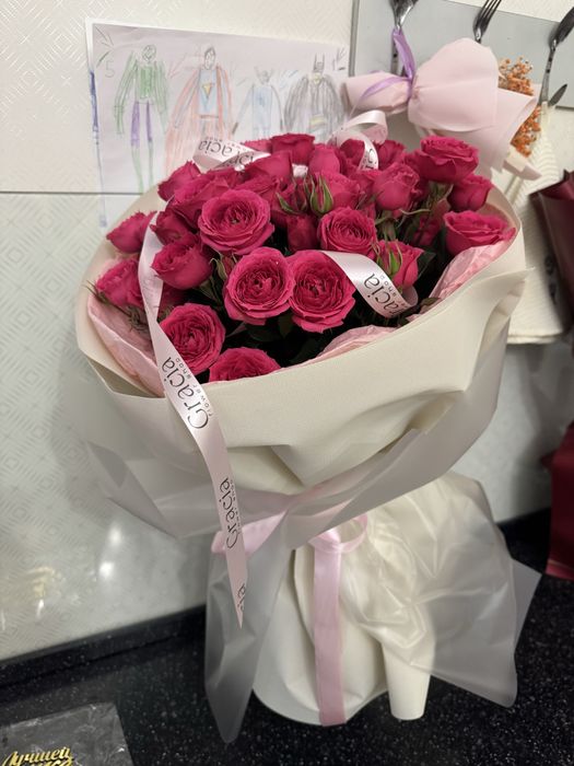 Цветы, букет свежий срочно продам