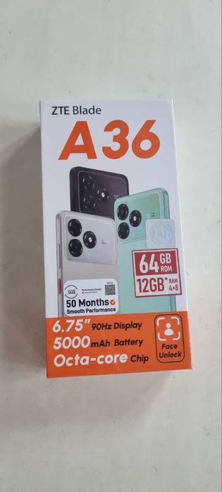 ZTE Blade a36 black