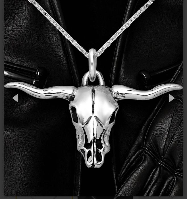 Pandantiv din argint 925, model Bull - 12.6g