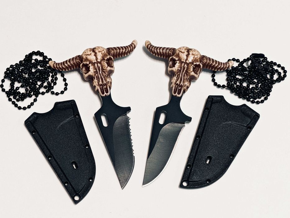 Нож за скрито носене TEXAS нож за врата Push Dagger