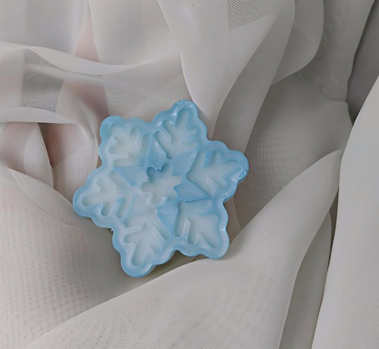 Săpun Fulg de Nea – Cafea, Unt de Shea & Miere, Handmade