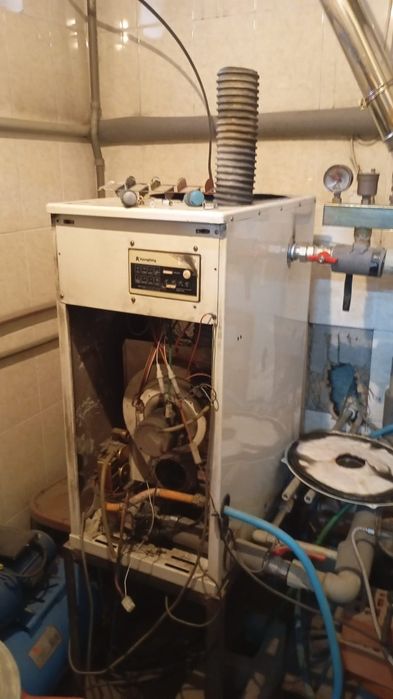 РЕМОНТ Установка Чистка Котлов.