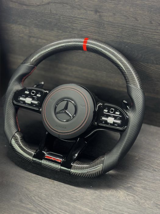 НОВ! НАЛИЧЕН AMG истински карбон carbon за Mercedes след 2012 година