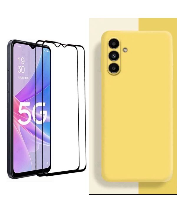 Samsung A21s/A23/A25/A33/A35/A36 Husa Premium Catifea + Folie Sticla