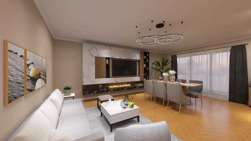 3/4 camere 122mpc+dressing/birou | Herăstrău-Aviatiei-Băneasa |Zeletin