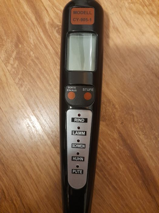 Termometru digital  furculița inox gril/protap