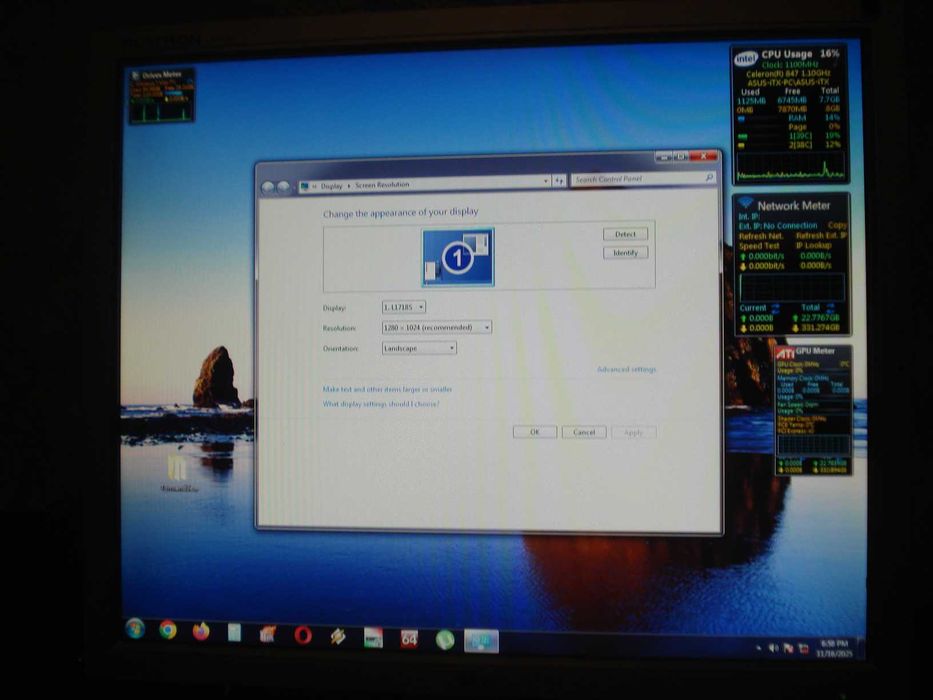 Monitor vitage retro LG Flatron L1718S 17 inch VGA