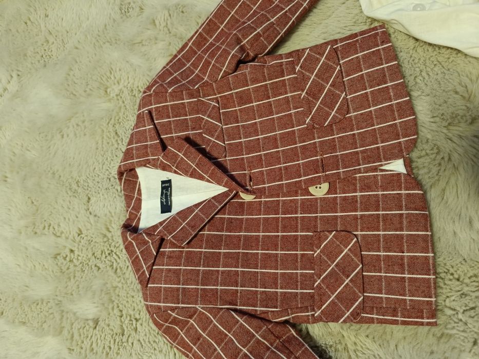 Costum de Botez băieței 3-6 luni